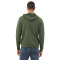 Unisex Sponge Fleece Full-Zip Hooded Sweatshirt