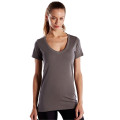 Ladies' Made in USA Short-Sleeve V-Neck T-Shirt