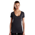 Ladies' Made in USA Short-Sleeve V-Neck T-Shirt