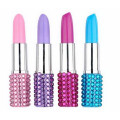 Rhinestone Ctystal Lipstick Ballpoint Pen