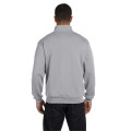 Adult NuBlend® Quarter-Zip Cadet Collar Sweatshirt