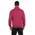 Adult NuBlend® Quarter-Zip Cadet Collar Sweatshirt