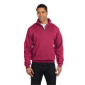 Adult NuBlend® Quarter-Zip Cadet Collar Sweatshirt