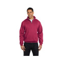 Adult NuBlend® Quarter-Zip Cadet Collar Sweatshirt