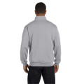 Adult NuBlend® Quarter-Zip Cadet Collar Sweatshirt