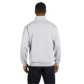 Adult NuBlend® Quarter-Zip Cadet Collar Sweatshirt