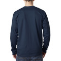 Adult 6.1 oz., 100% Cotton Long Sleeve Pocket T-Shirt