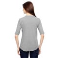 Anvil Ladies' Triblend Deep Scoop 1/2-Sleeve T-Shirt