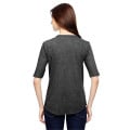 Anvil Ladies' Triblend Deep Scoop 1/2-Sleeve T-Shirt