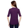 Anvil Ladies' Triblend Deep Scoop 1/2-Sleeve T-Shirt
