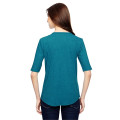 Anvil Ladies' Triblend Deep Scoop 1/2-Sleeve T-Shirt