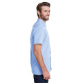 Mens Microcheck Gingham Short-Sleeve Cotton Shirt