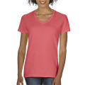 Ladies' Midweight V-Neck T-Shirt