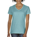 Ladies' Midweight V-Neck T-Shirt