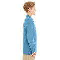 Youth SpotShield™ Long-Sleeve Jersey Polo