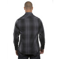 Men's Long-Sleeve Western Plaid Shirt