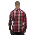 Men's Long-Sleeve Western Plaid Shirt
