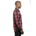 Men's Long-Sleeve Western Plaid Shirt