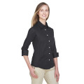 Ladies' Perfect Fit™ 3/4-Sleeve Stretch Poplin Blouse