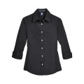 Ladies' Perfect Fit™ 3/4-Sleeve Stretch Poplin Blouse