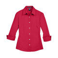 Ladies' Perfect Fit™ 3/4-Sleeve Stretch Poplin Blouse