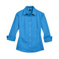 Ladies' Perfect Fit™ 3/4-Sleeve Stretch Poplin Blouse