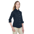 Ladies' Perfect Fit™ 3/4-Sleeve Stretch Poplin Blouse