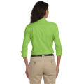 Ladies' Perfect Fit™ 3/4-Sleeve Stretch Poplin Blouse