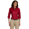 Ladies' Perfect Fit™ 3/4-Sleeve Stretch Poplin Blouse
