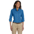 Ladies' Perfect Fit™ 3/4-Sleeve Stretch Poplin Blouse