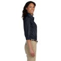 Ladies' Perfect Fit™ 3/4-Sleeve Stretch Poplin Blouse