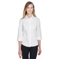 Ladies' Perfect Fit™ 3/4-Sleeve Stretch Poplin Blouse