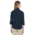 Ladies' Perfect Fit™ 3/4-Sleeve Stretch Poplin Blouse