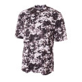 A4 Camo 2-Button Henley Shirt