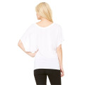 Ladies' Flowy Draped Sleeve Dolman T-Shirt