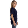 Ladies' Flowy Draped Sleeve Dolman T-Shirt
