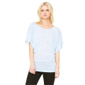 Ladies' Flowy Draped Sleeve Dolman T-Shirt