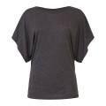 Ladies' Flowy Draped Sleeve Dolman T-Shirt