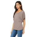 Ladies' Flowy Draped Sleeve Dolman T-Shirt