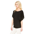 Ladies' Flowy Draped Sleeve Dolman T-Shirt
