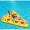 Pizza pool float