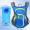 Backpack with 2 L Water bladder