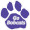 Small Paw Print Car Sign Magnet