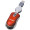 Mini Optical Mouse w/ Metallic Finish Wired