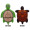 Custom Turtle USB Flash Drive