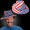 Patriotic Western Cowboy Hat