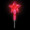 Huge Red 12" Flashing LED Light Up Glow Star Wand