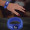 Blue 8" Light Up LED Glow Bangle Bracelet