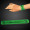 Green 8 3/4" Slap Bracelet