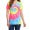 Port & Company® Ladies Tie-Dye V-Neck Tee